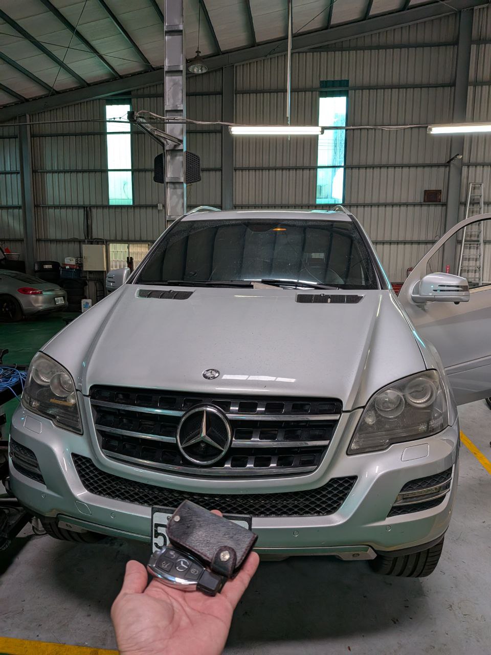 Mercedes-Benz ML350 鑰匙新增-彰化和美
