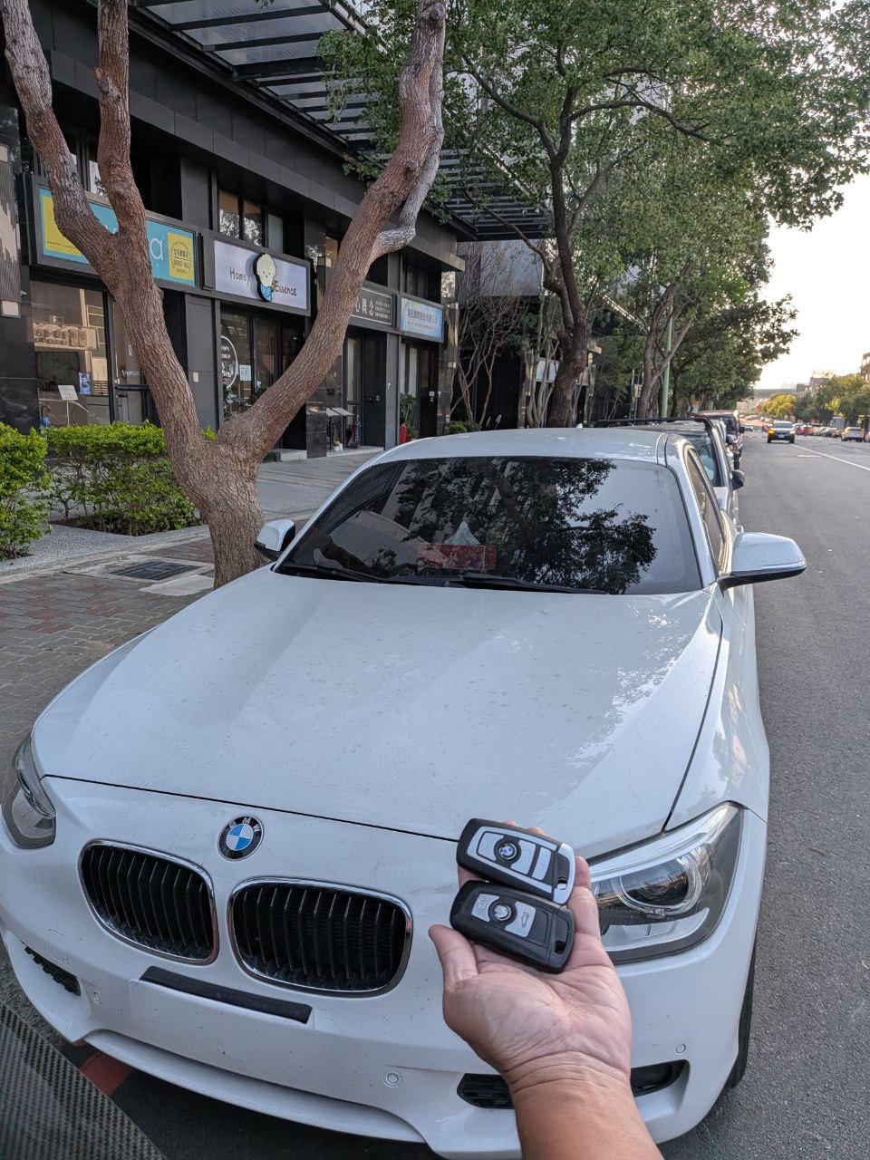 BMW 118 鑰匙台中北屯全丟救援