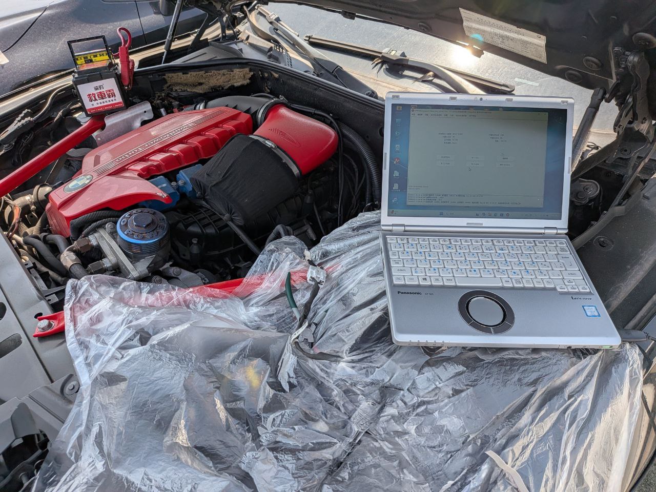 BMW 740 苗栗苑裡鑰匙全丟救援