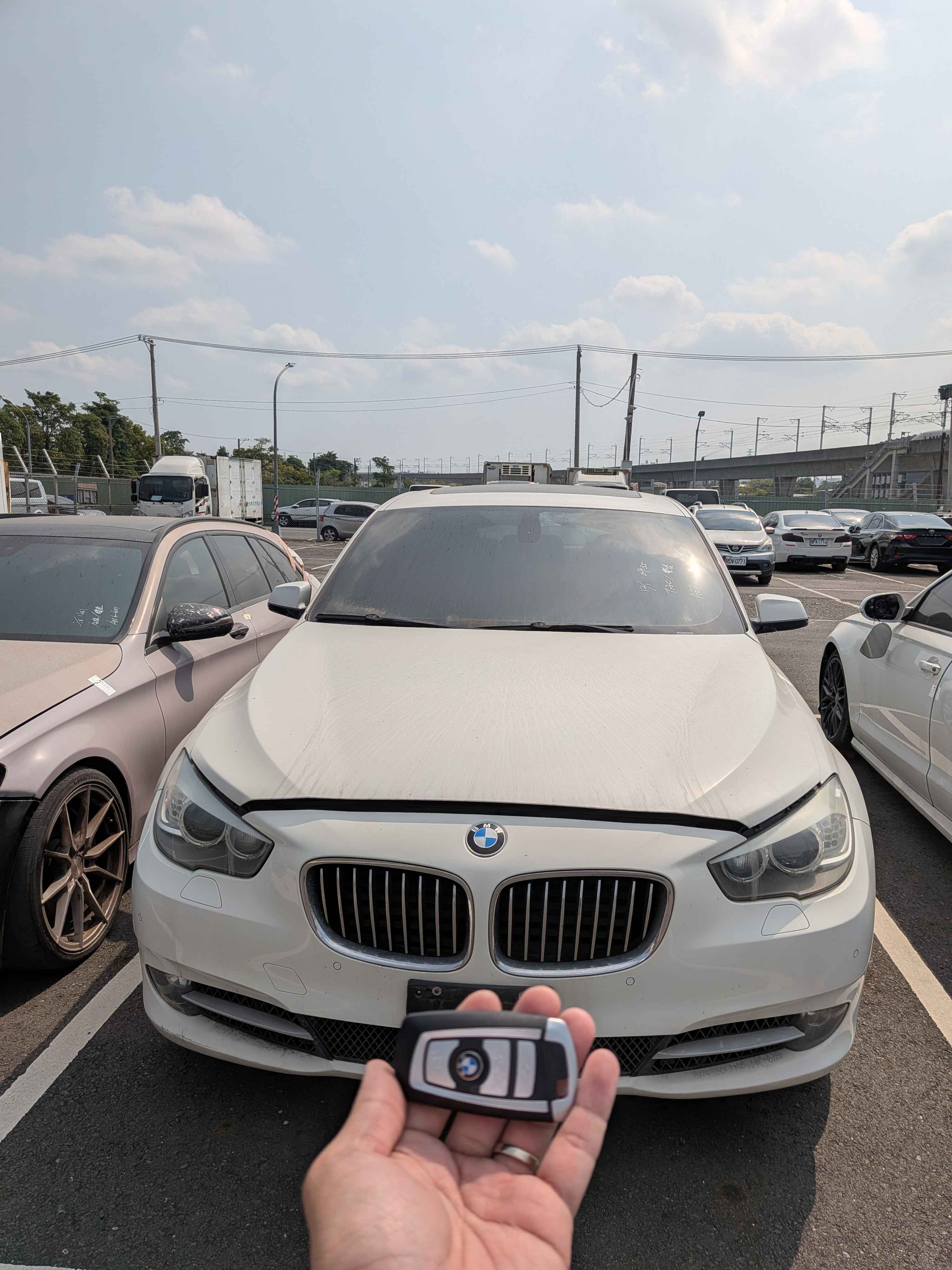 BMW 2012 GT 535i 鑰匙全丟現場匹配完成
