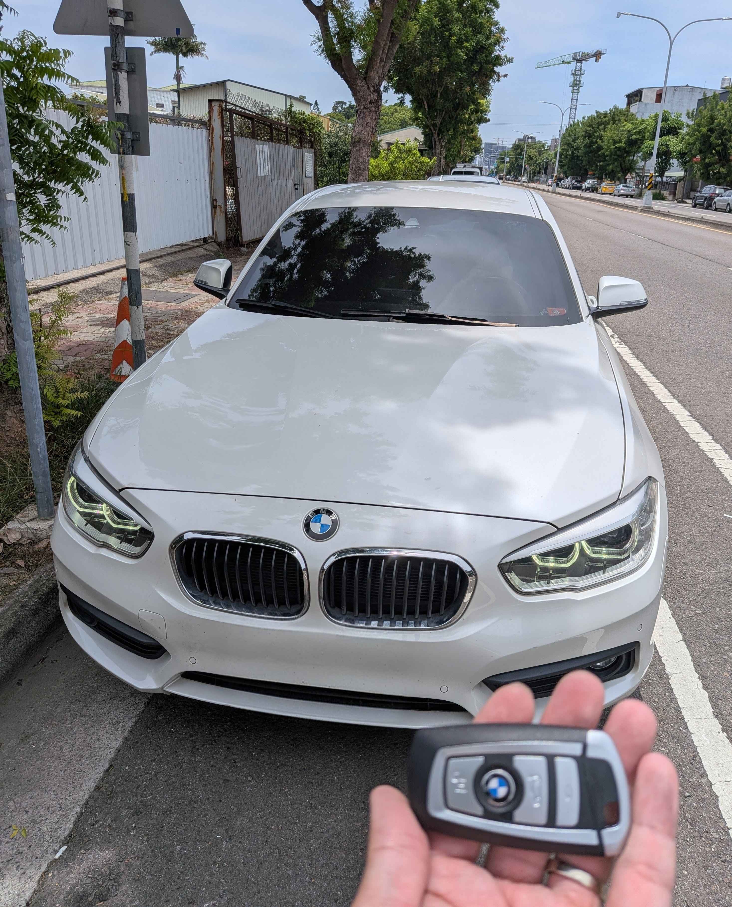 彰化花壇 BMW 118 鑰匙全丟處理完成案例