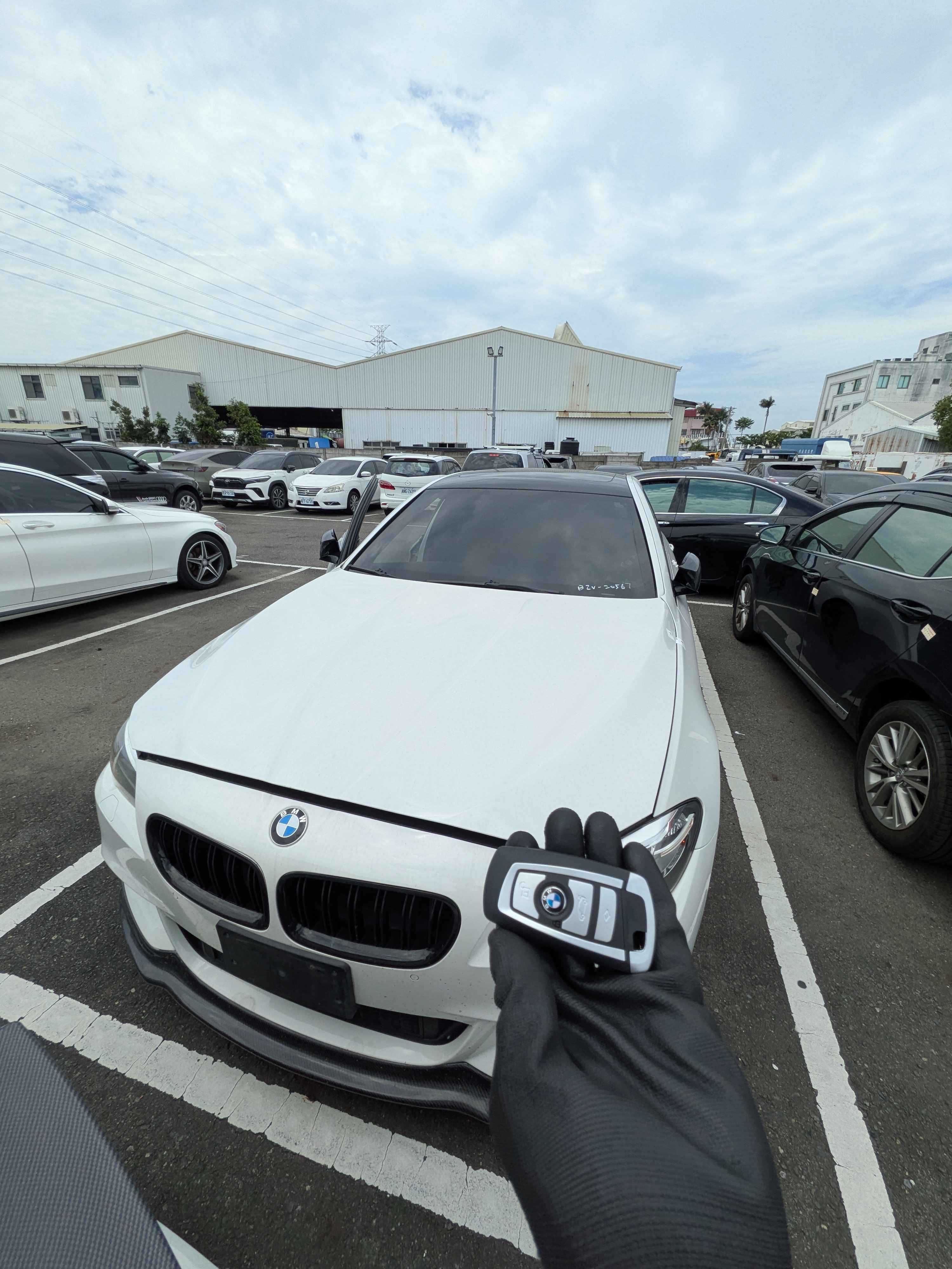 雲林斗南 BMW 528 鑰匙全丟處理完成案例