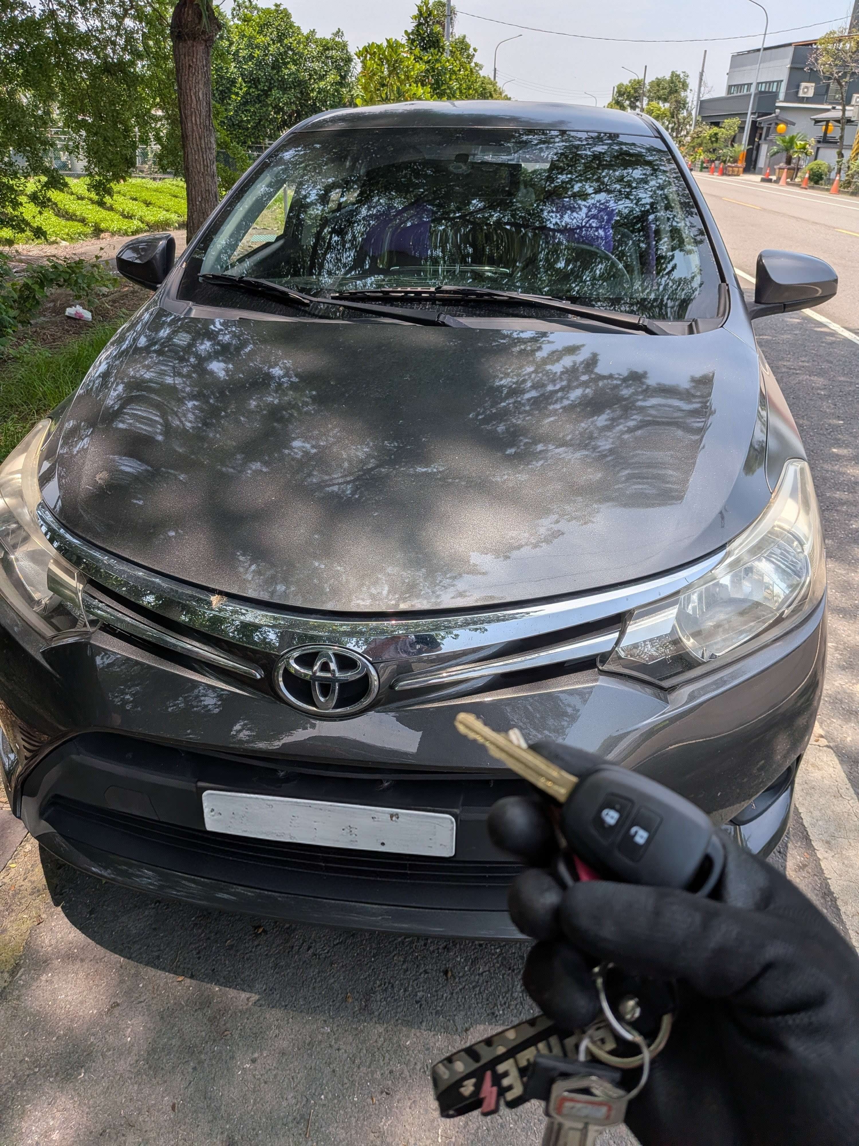 彰化和美 Toyota VIOS 鑰匙全丟處理完成案例