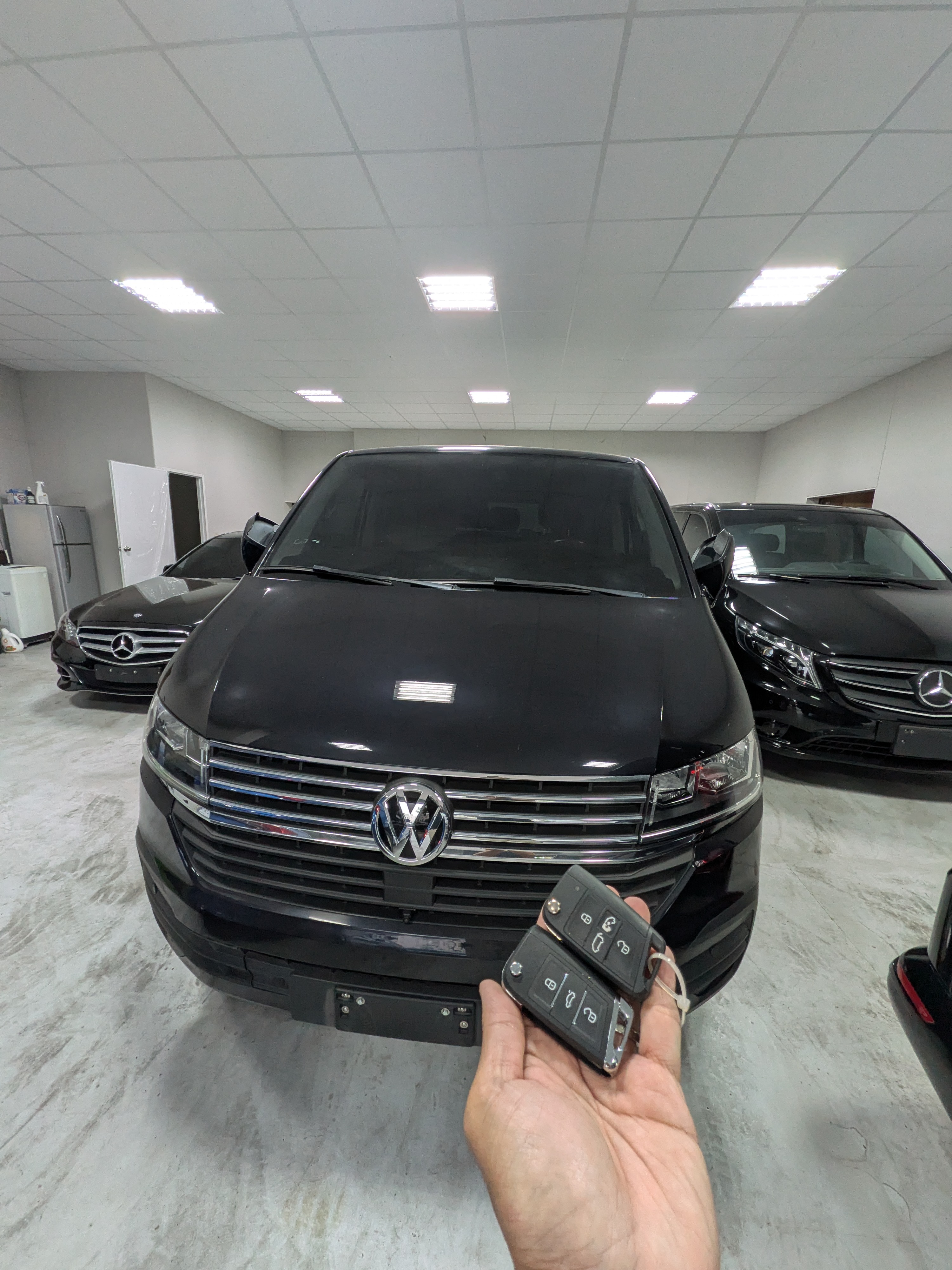 台北士林 VW T6 智慧鑰匙服務處理完成案例