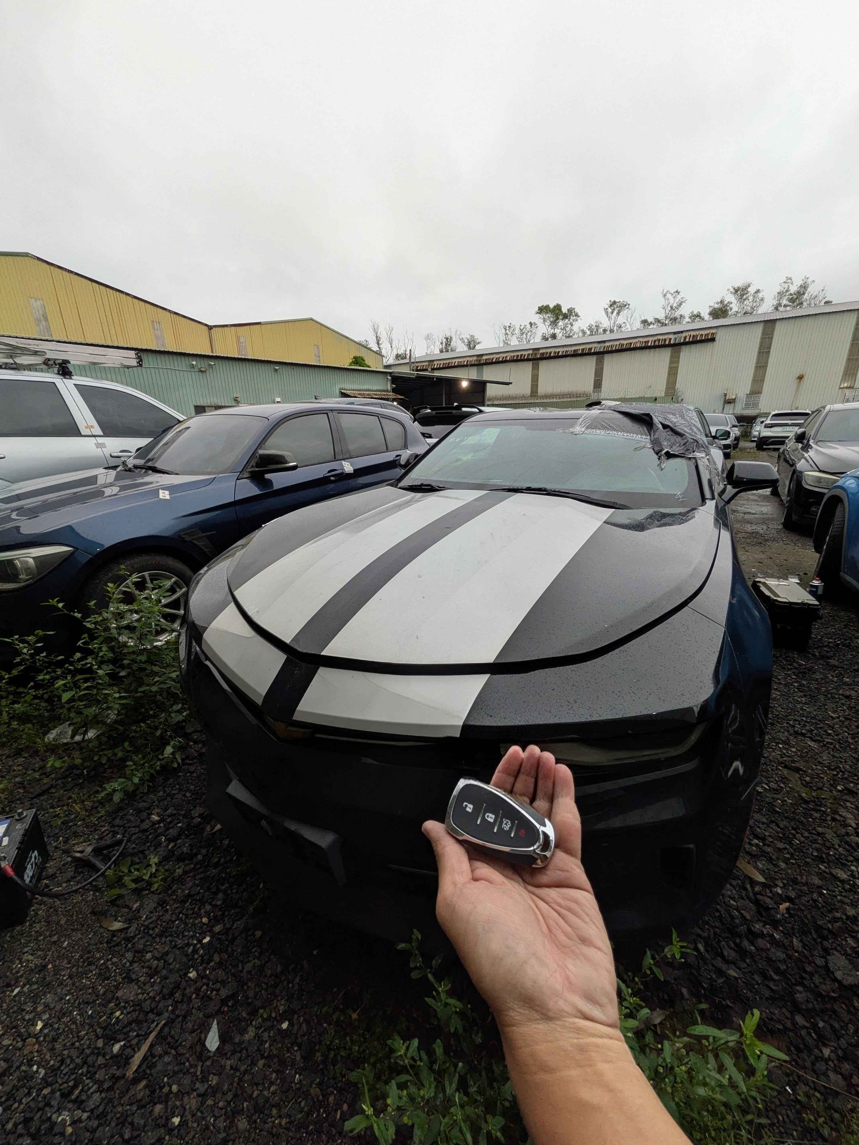 Chevrolet Camaro 救援現場