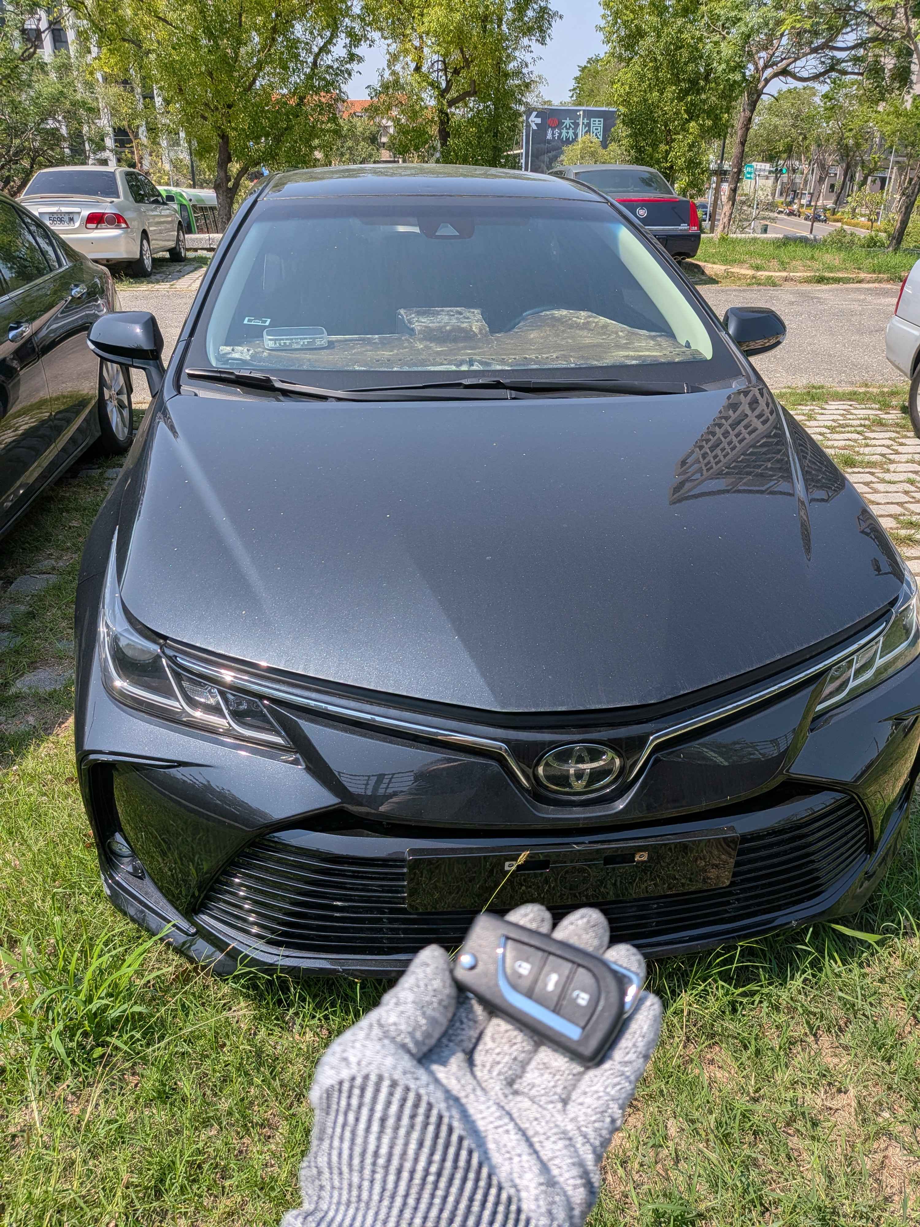 Toyota Altis 救援現場