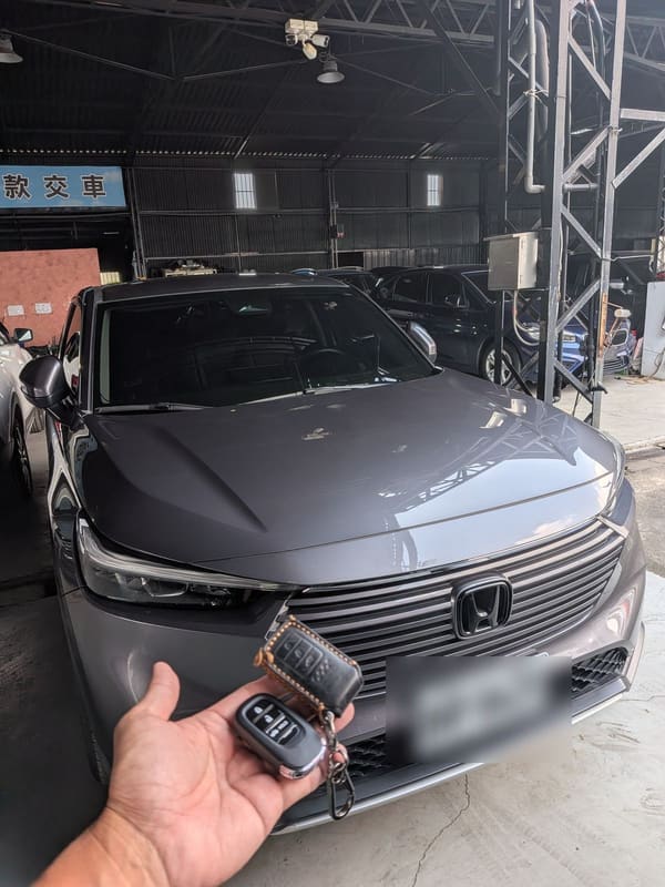 Honda HR-V 汽車鑰匙完工實拍
