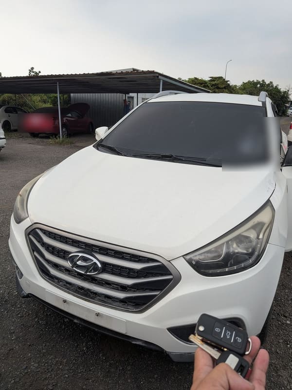 Hyundai ix35 汽車鑰匙完工實拍