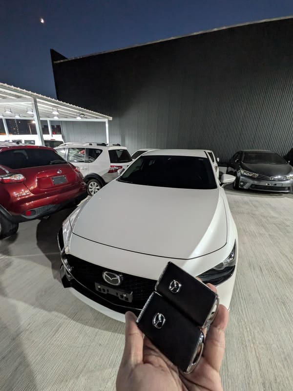 Mazda3 汽車鑰匙完工實拍