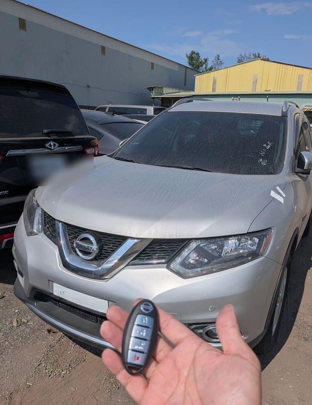 Nissan X-Trail 汽車鑰匙完工實拍