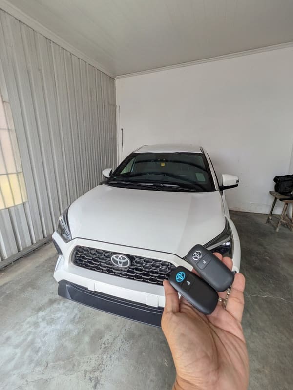 Toyota Corolla Cross 汽車鑰匙完工實拍