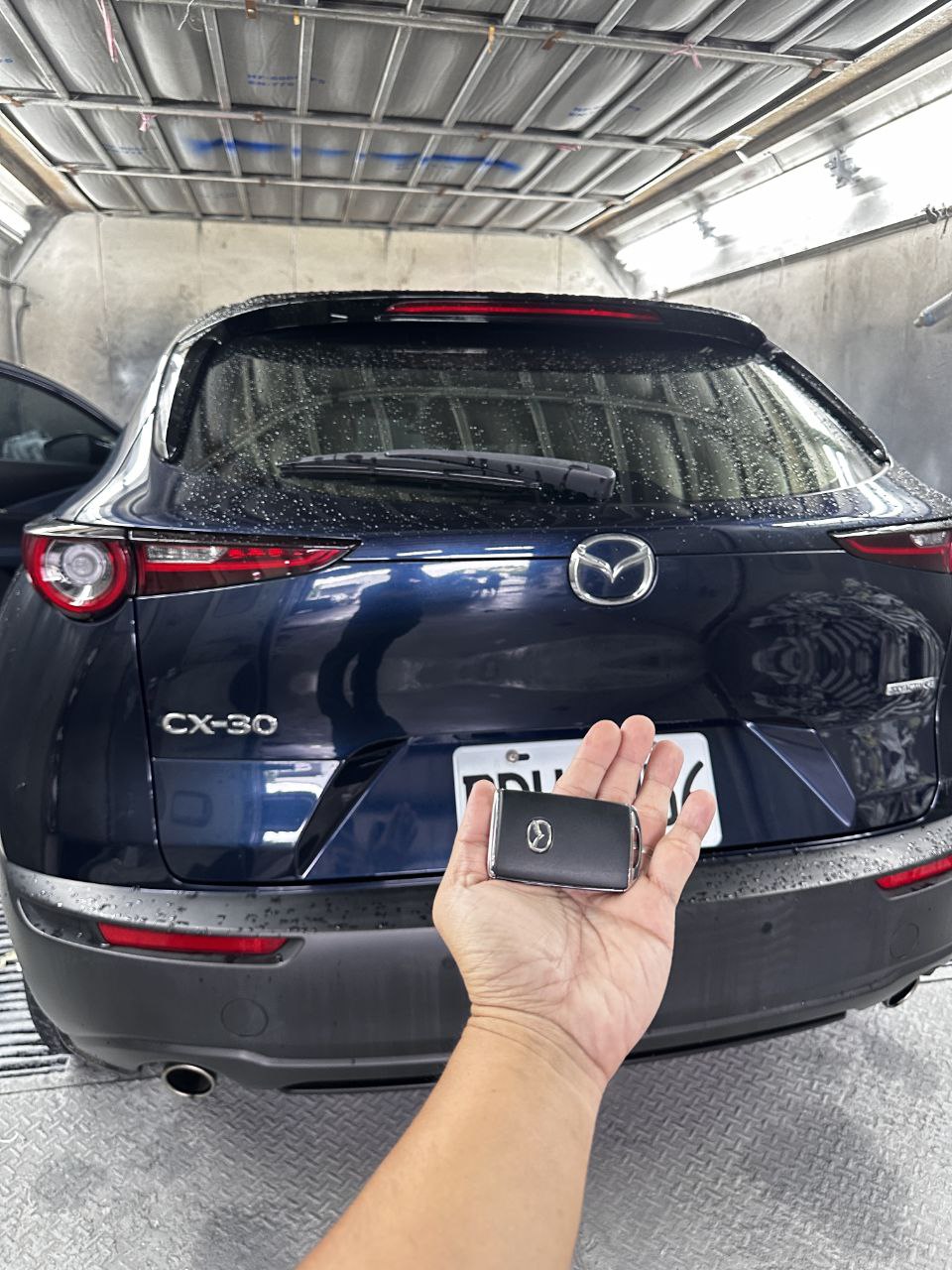 Mazda CX-30 智慧鑰匙現場匹配成功