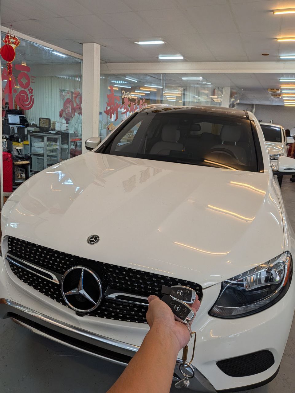 賓士 GLC300 彰化員林救援