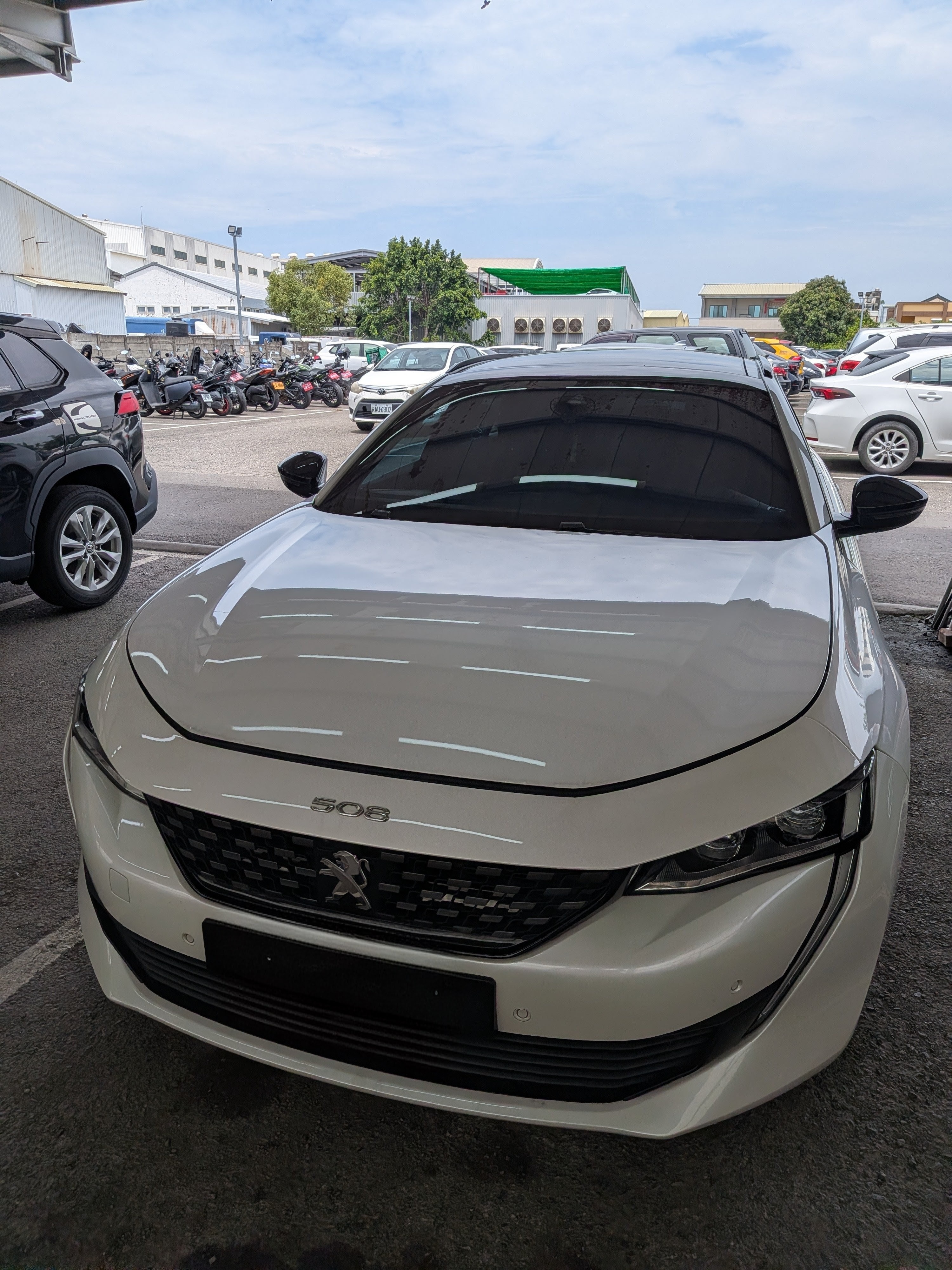 新竹竹北 2022 Peugeot 508 SW 智慧鑰匙新增現場