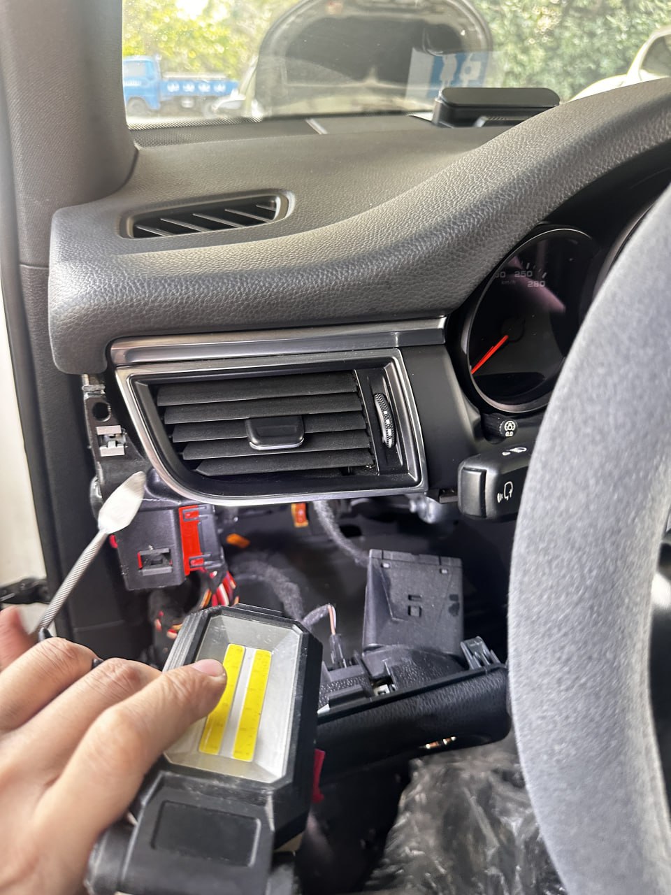 Porsche 內裝局部細節