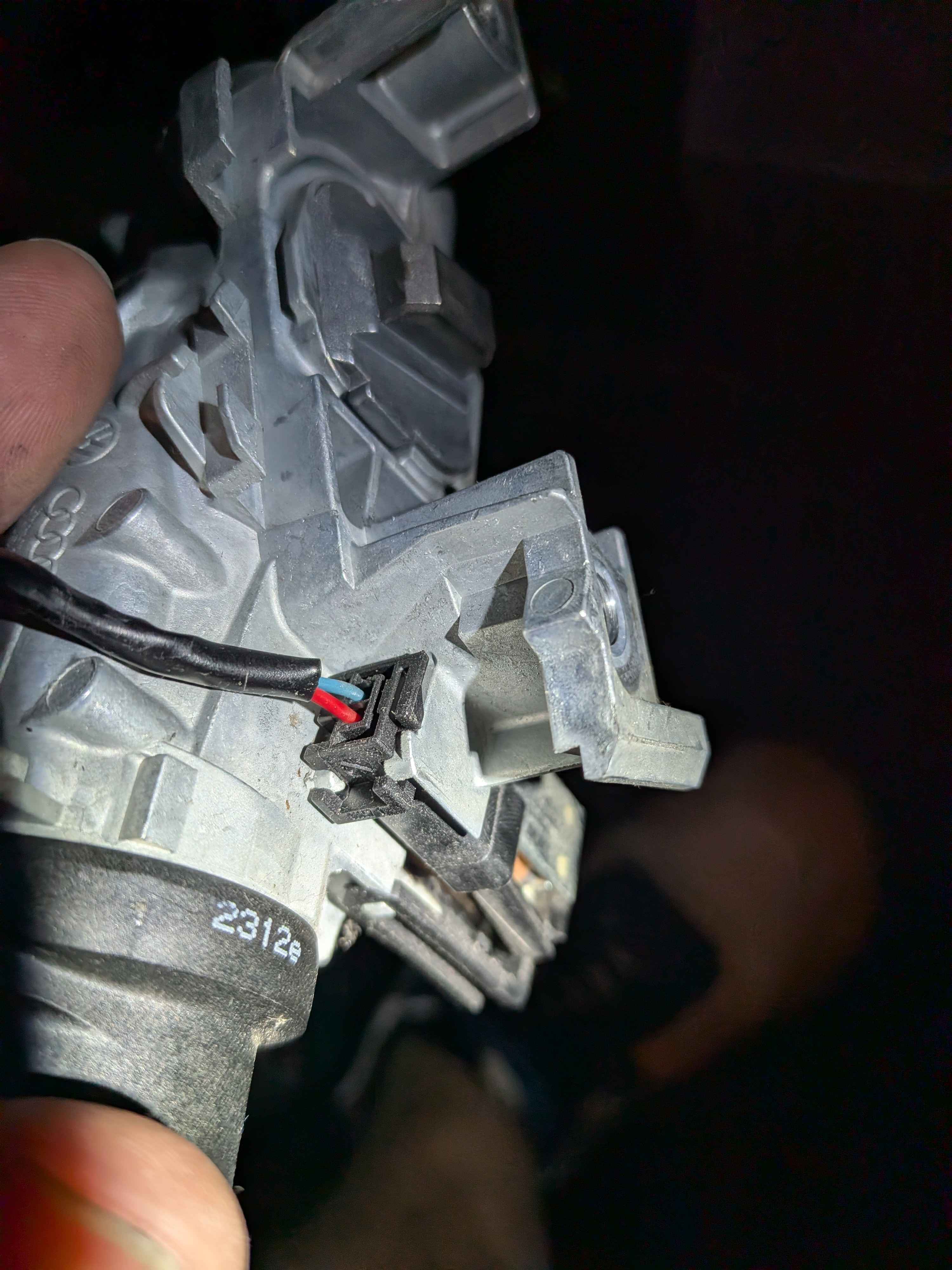 福斯點火開關槍管細節